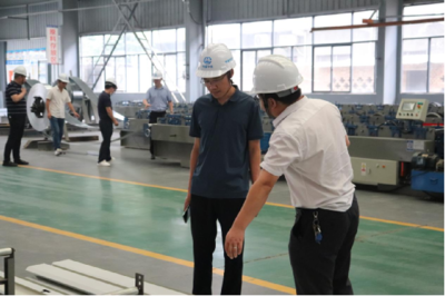 深化合作，共筑未來 新運公司新加坡J150地鐵項目部調研鋼結構制造分公司輕質建筑材料制造